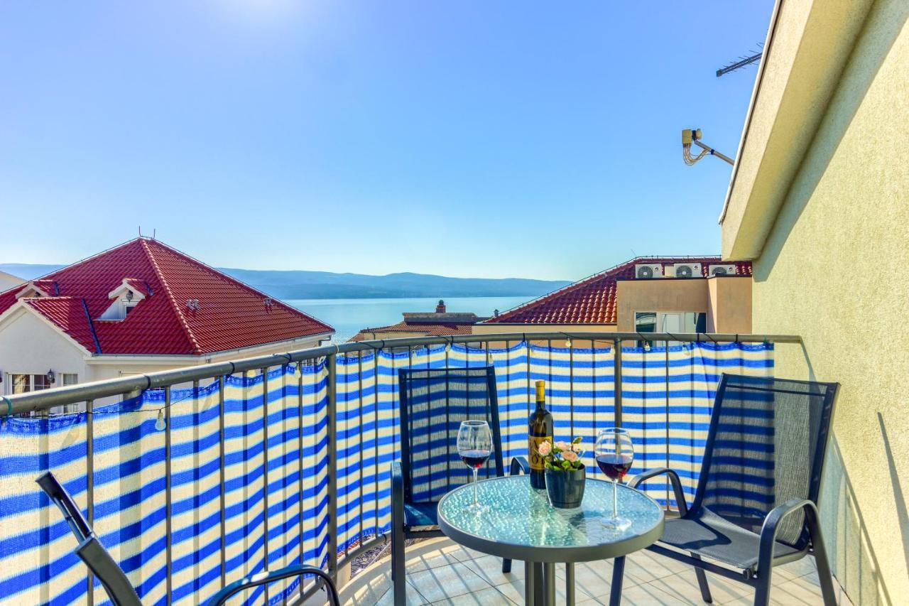 Omis Wind Rose Apartment Luaran gambar