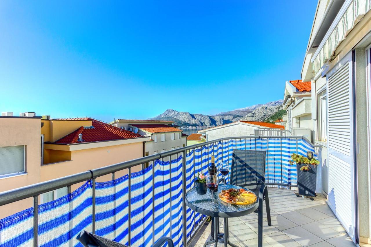 Omis Wind Rose Apartment Luaran gambar